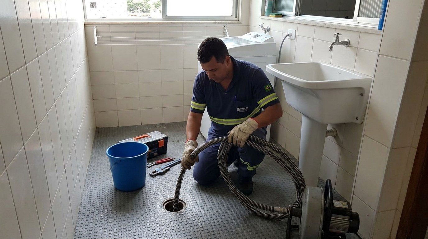 Desobstrução na Cozinha no Centro, Jaboatão dos Guararapes‑PE